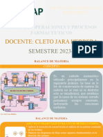 Clase 1 Balance de Materia