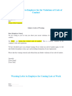 Warning Letter Hp9RYM2