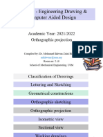 EMD111 - Eng Drawing Comp Aided Design (3. Orthographic Projection)