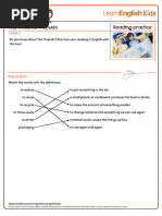 Reading Practice The Three Rs Answers