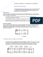 Ormas para Enlazar Acordes Y Conducir LA Melodía 1. Normas para La Construcción de Acordes