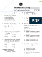 Inverse Trigonometric Functions - DPP 02 (Of Lec 03) - Lakshya JEE AIR Recorded 2025