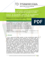 Efectos de Los Ejercicios Pliométricos en Pacientes Postoperatorio de Rotura Del Tendón Calcáneo