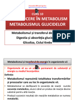 CURS 10 Metabolismul Glucidelor