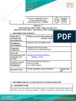 Anexo 4 - Plantilla Iniciativa de Investigación