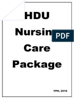 Icu Nursing Care Package