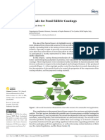 Advanced Biomaterials For Food Edible Coatings