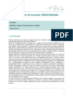 Análise Demonstrações Contábeis - Atividade Individual