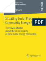 Situating Social Practices in Community Energy Projects