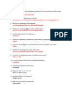 Which of The Following Statements Is Not True?: Urinalysis / General