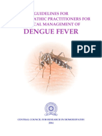 CCRH Dengue Fever Homeopathy