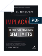 Implacável - Tim Grover Traduzido