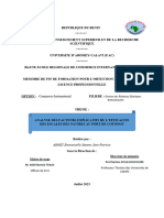 Memoire Final: Efficacité Des Escales Des Navires