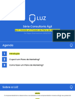 LUZ Prime - Série Consultoria Ágil - Ep.11 - Plano de Marketing