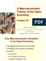 Chap - 30 - Macroeconomics Theory of The Open Economy