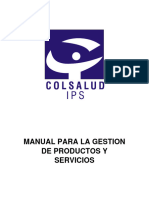 Gafi-Dg-001 Gestion de Productos y Servicios V3