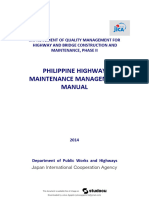 Philippine Highway Miantenance Management Manual