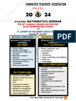 S4 CBC NLSC Mathematics Seminar Questions 2024 Editted Final