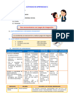 D1 A2 SESION PS. Nos Reencontramos Con Juegos de Integración.