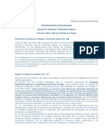 Procedimiento de Sanciones (Faltas de Trabajo y Prevision Social) y Contencioso