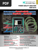 Power Quality Analyzer Kew6315-4