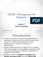 FEE582 - Management For Engineers - Lecture 9