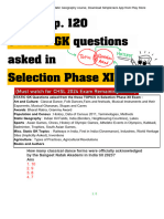 Static Questions Asked in Selection Phase XII With Explanation