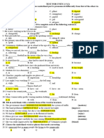 Review For Units 1-5 (1) - Answer (Chưa Làm)