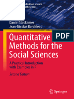 Quantitative Methods For The Social Sciences A Practical Introduction With Examples in R