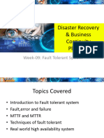 Week09-Fault Tolerant System