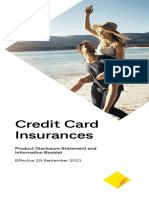 Credit Card Insurances Pds Info Booklet