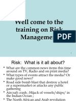 Risk Managemnt Training