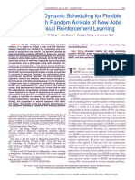 Large-Scale Dynamic Scheduling For Flexible Job-Shop With Random Arrivals of New