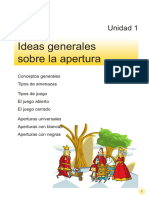 Ideas Generales Sobre La Apertura