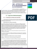 Chapitre Deuxieme: Approche Methodologique Et Environnement Des Pme de La Ville de Bukavu