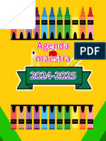 Agenda Maestra Crayola 24-25