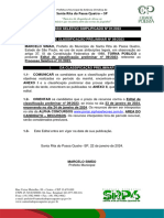 Edital de Classificacao Preliminar Processo Seletivo 01 23 Santa Rita Do Passa Quatro