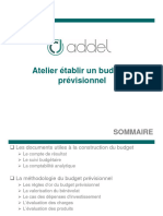 Atelier Budget Prévisionnel