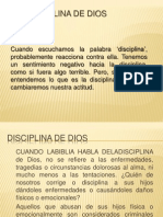 La Disciplina de Dios