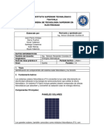 Practica 1 Identificación de Componentes Del Sistema Solar Fotovoltaico y Su Función.