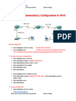 RIPng IPv6 Configuration