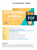 Capitulo 8 Carta Aos Romanos Estudo Biblico