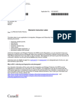 Carta Confirmación Datos Biométricos