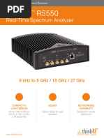 ThinkRF PB 74-0092 R5550 Datasheet