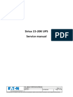 9SX 15-20K UPS Service Manual - 20200318 (Ingles)