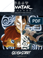 Avatar Legends - Quickstart (v2.1) PT GT