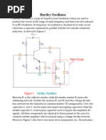 Hartley Oscillator