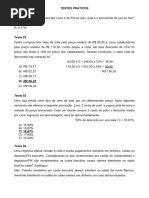 Teste de Contratacao Auxiliar Financeiro Com Respostas