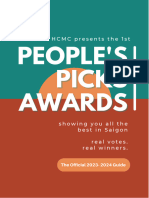 HCMC - Peoples Picks Awards 2023