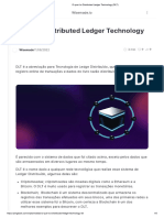 O Que É A Distributed Ledger Technology (DLT)